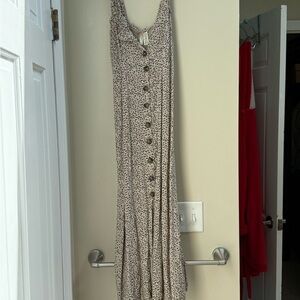 Button-Down Maxi Dress